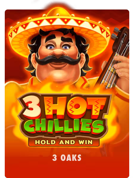 Super 3 Hot Chillies Slot Cover
