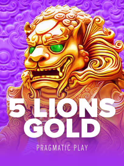 5 Lions Gold Slot Cover