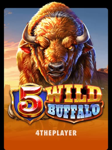 5 Wild Buffalo 2 Slot Cover