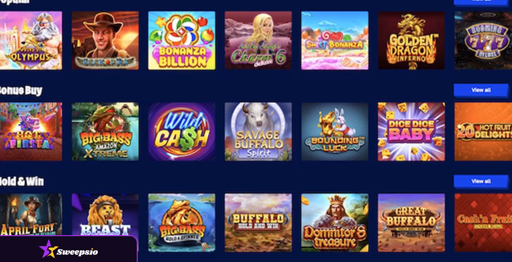 cazino games