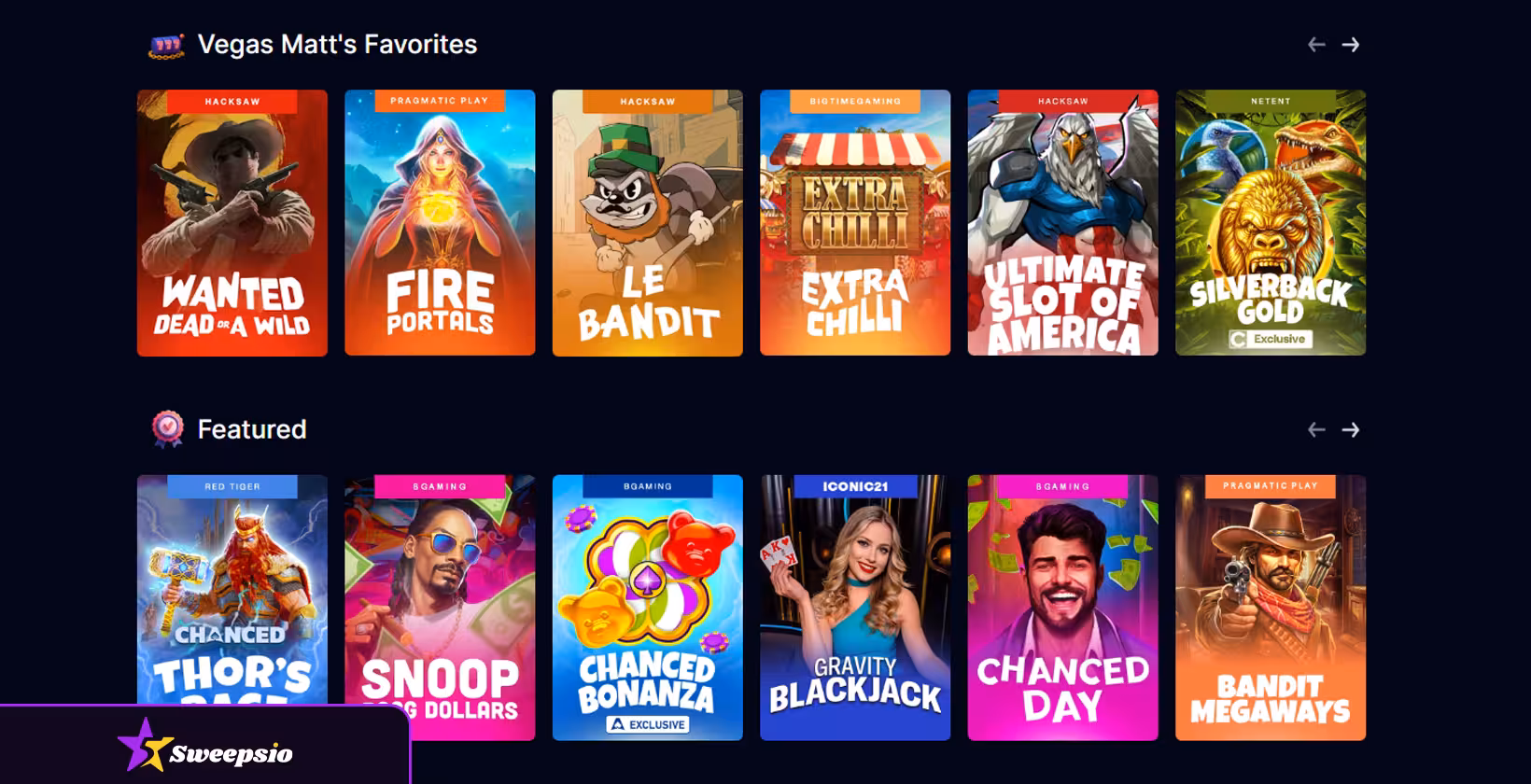 chanced casino slots