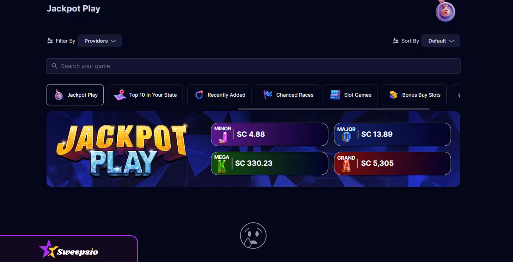 chanced jackpot play
