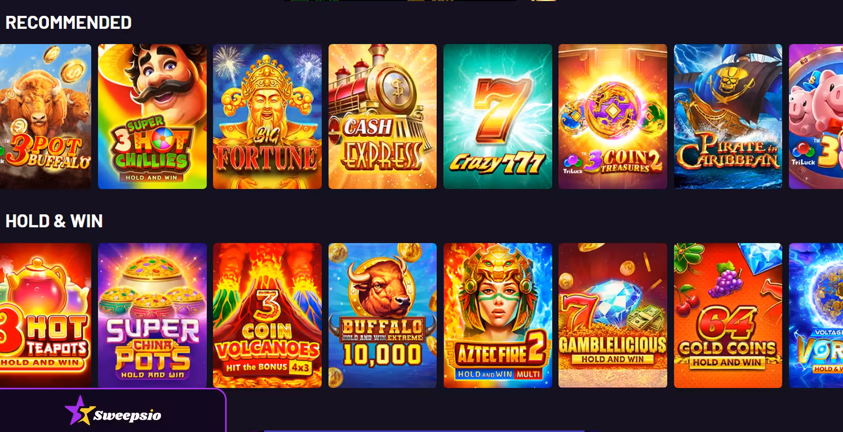 cool spin slots recommended games