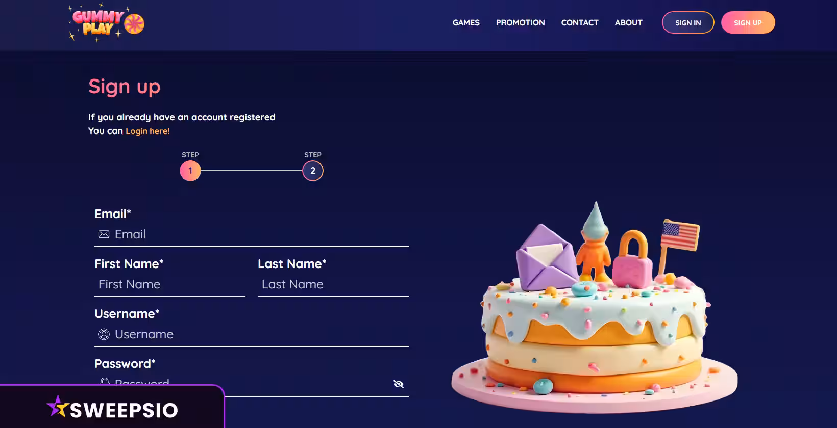 how to sign up on gummyplay step by step guide