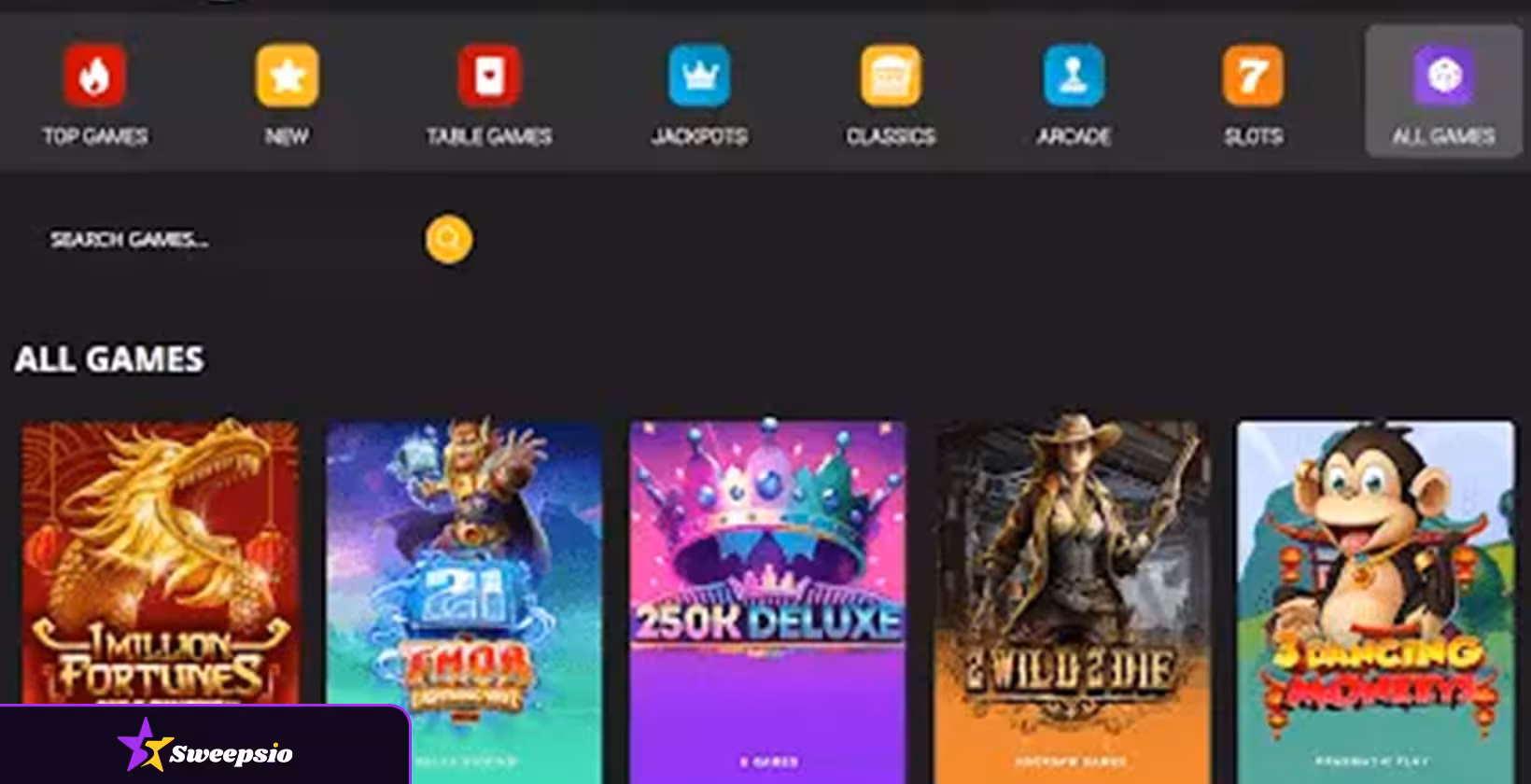 jefebet casino games