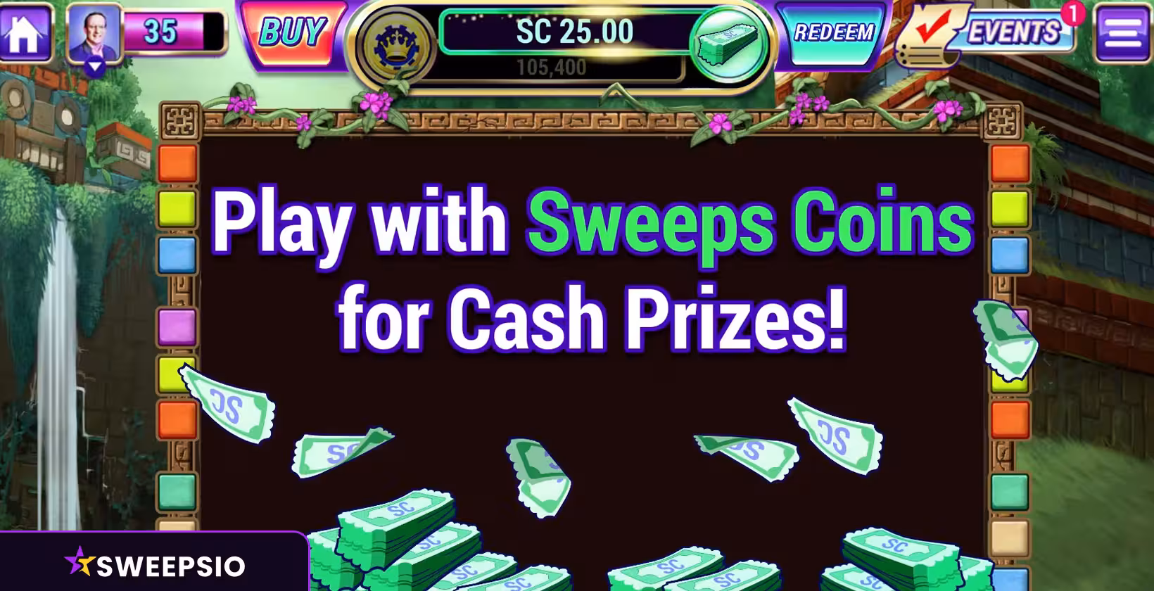 luckyland sweeps coins play