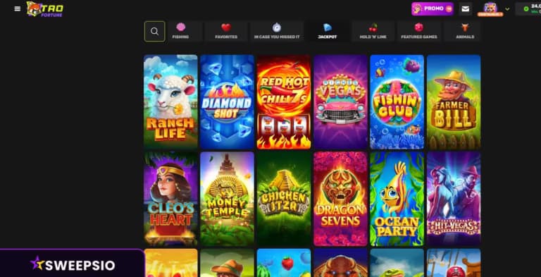 progressive jackpots taofortune casino