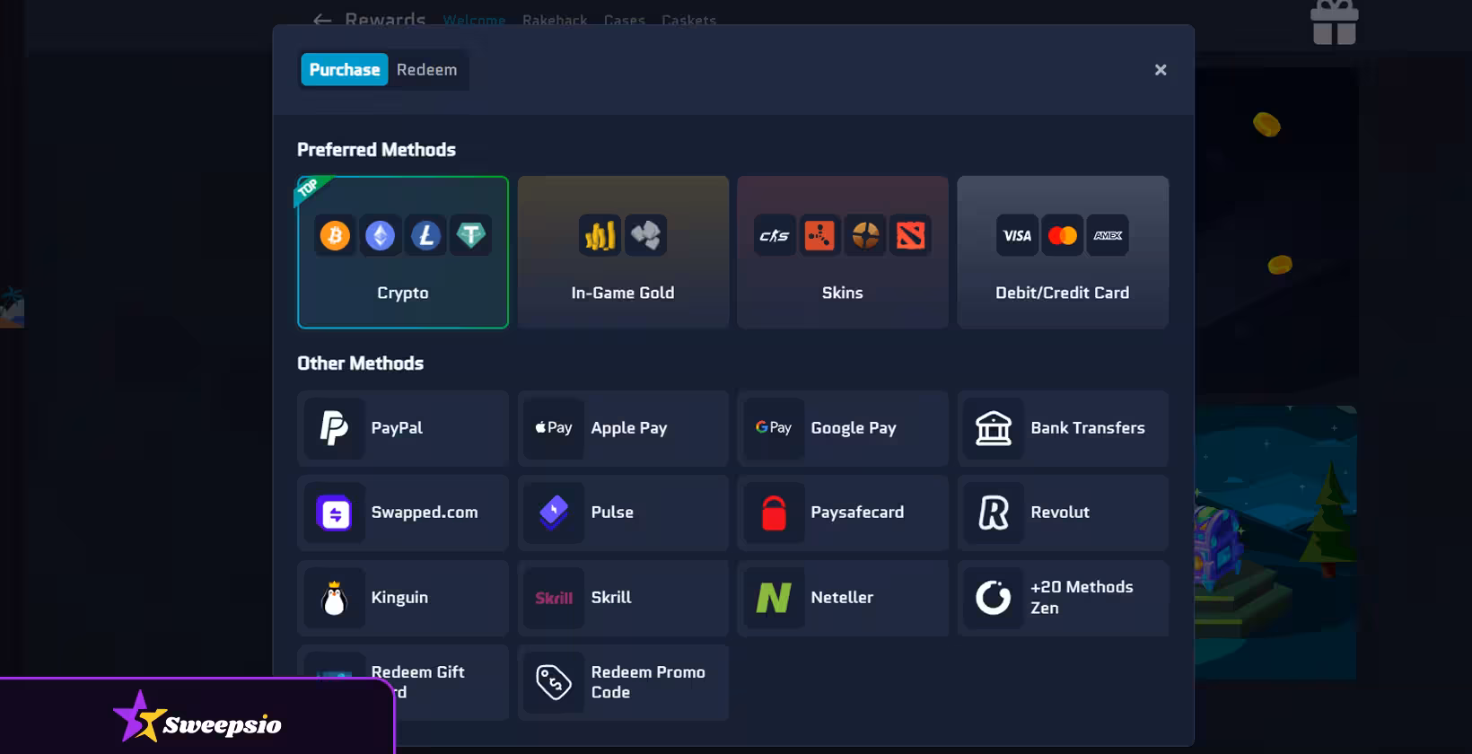 runestake casino wallet purchase