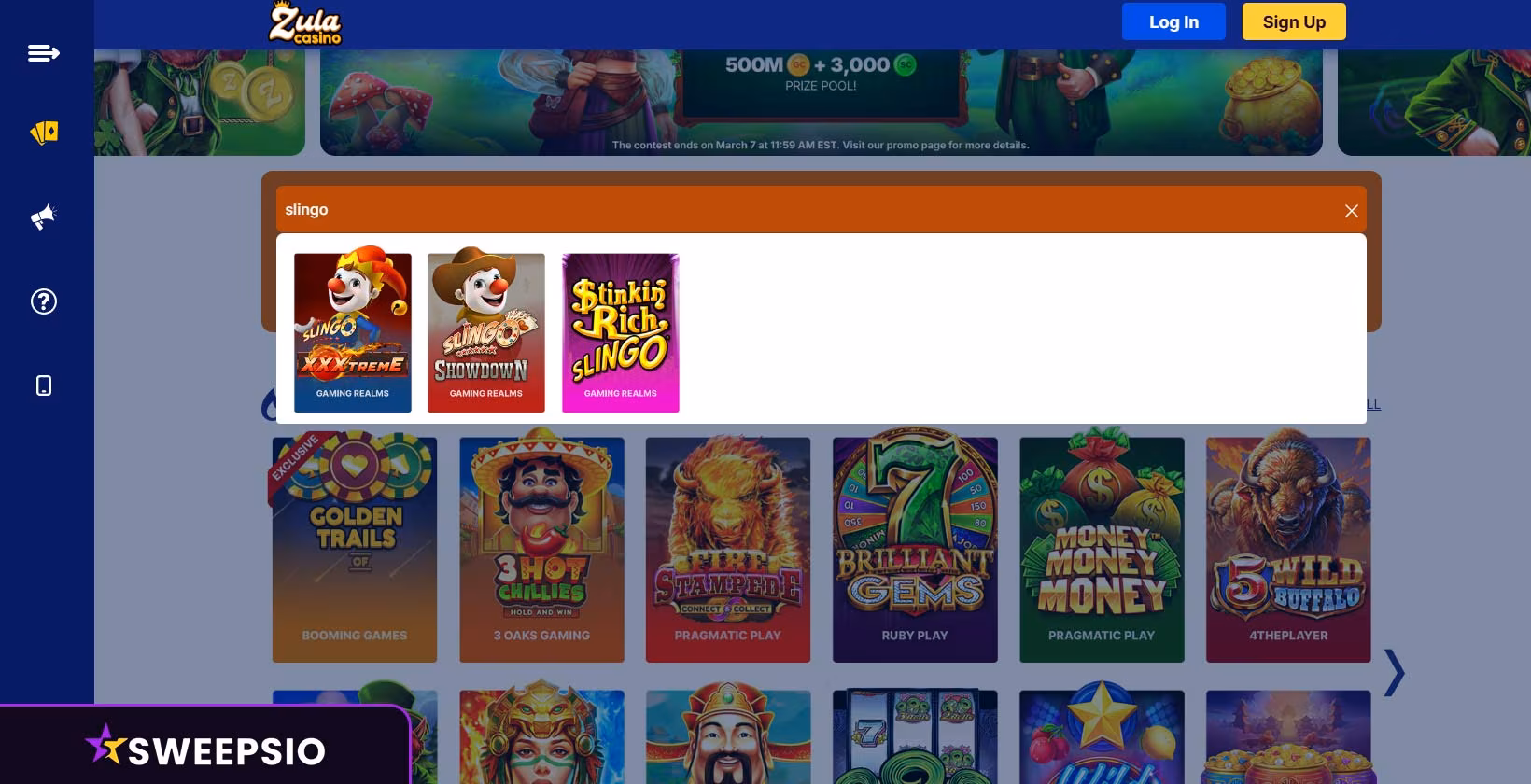 slingo games zula casino
