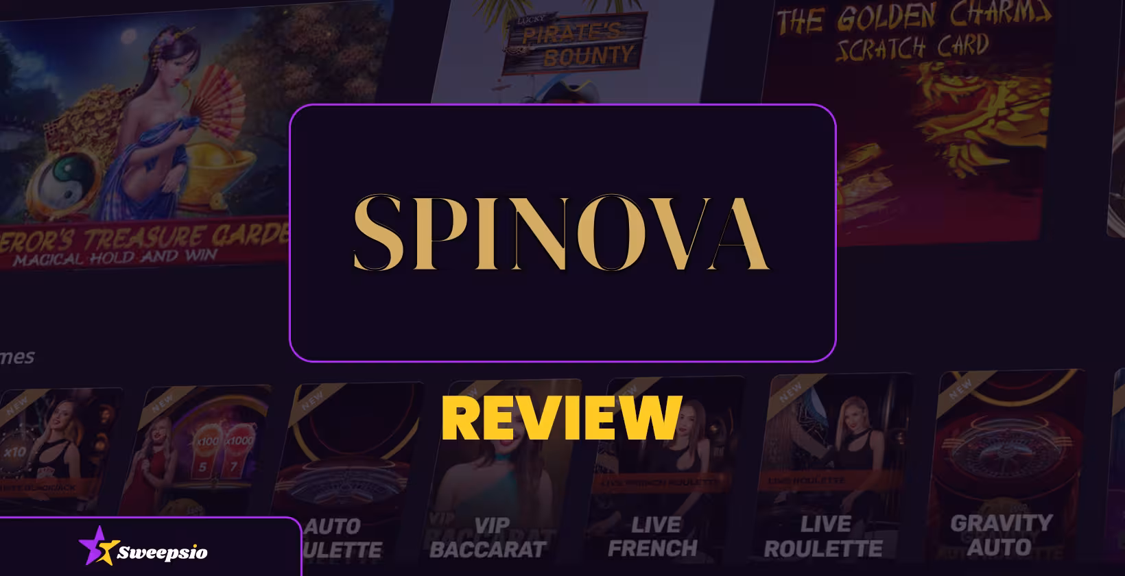 spinova casino review