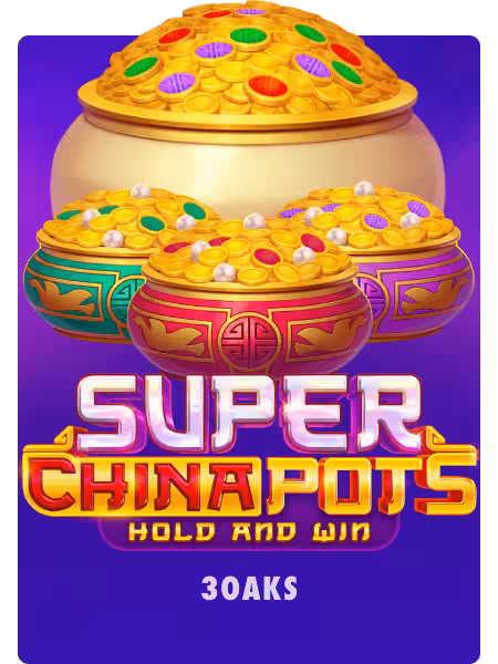Super China Pots Hold and Win Slot Cover