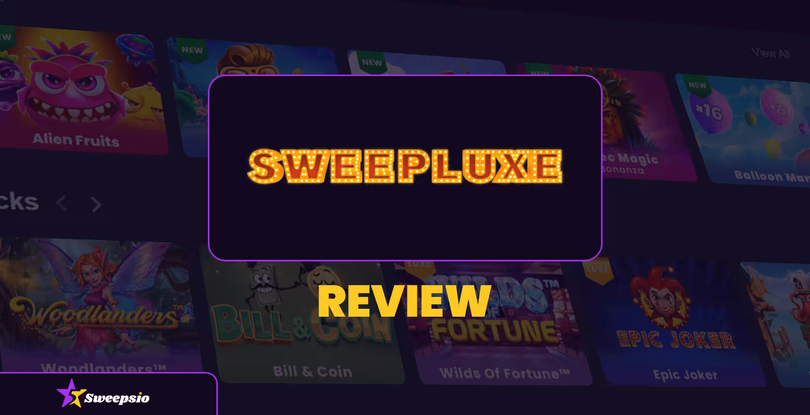sweepluxe casino review