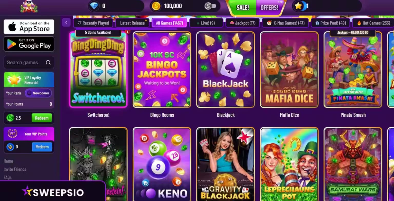 what are the dingdingding casino games