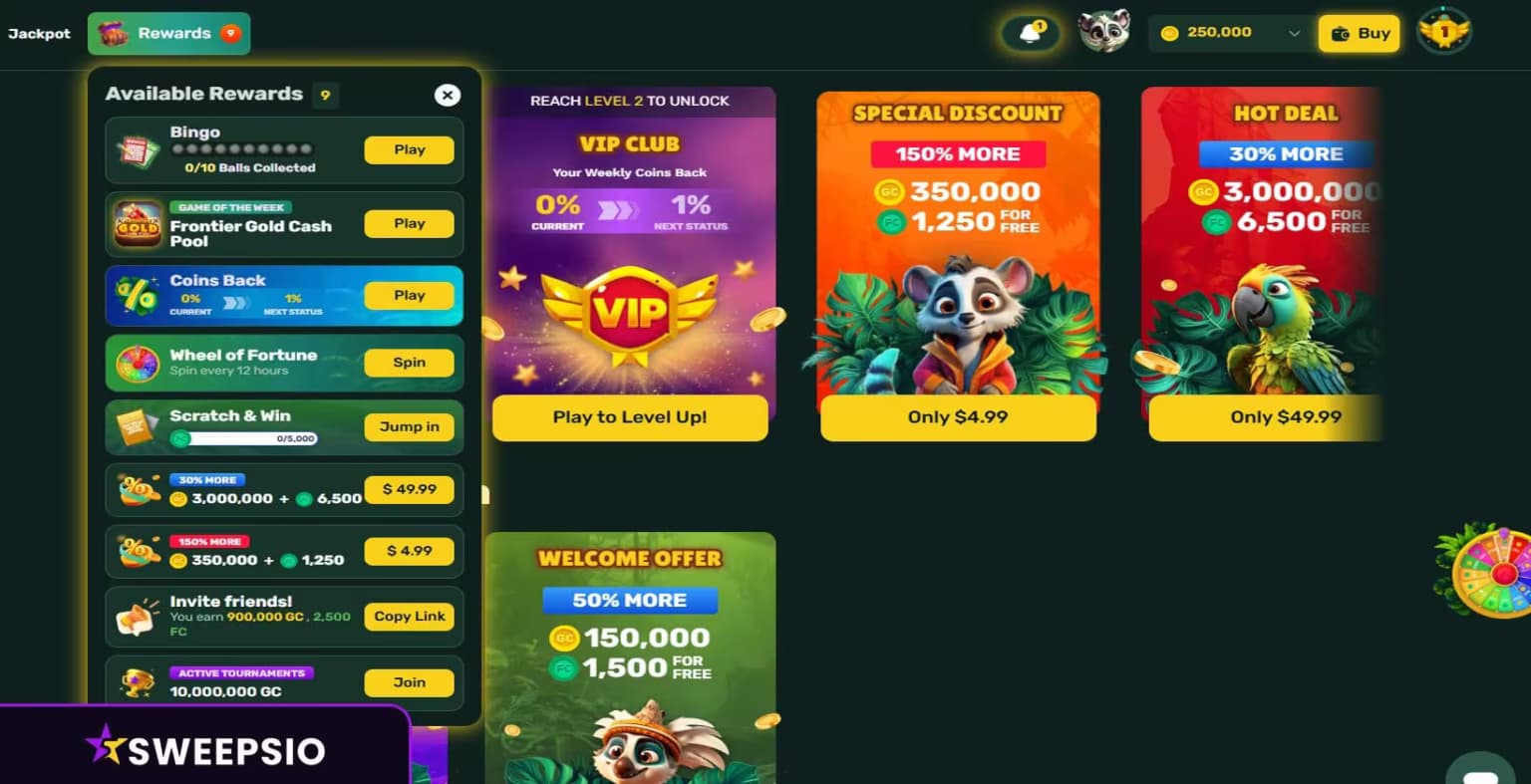 what are the fortune wheelz bonus offers