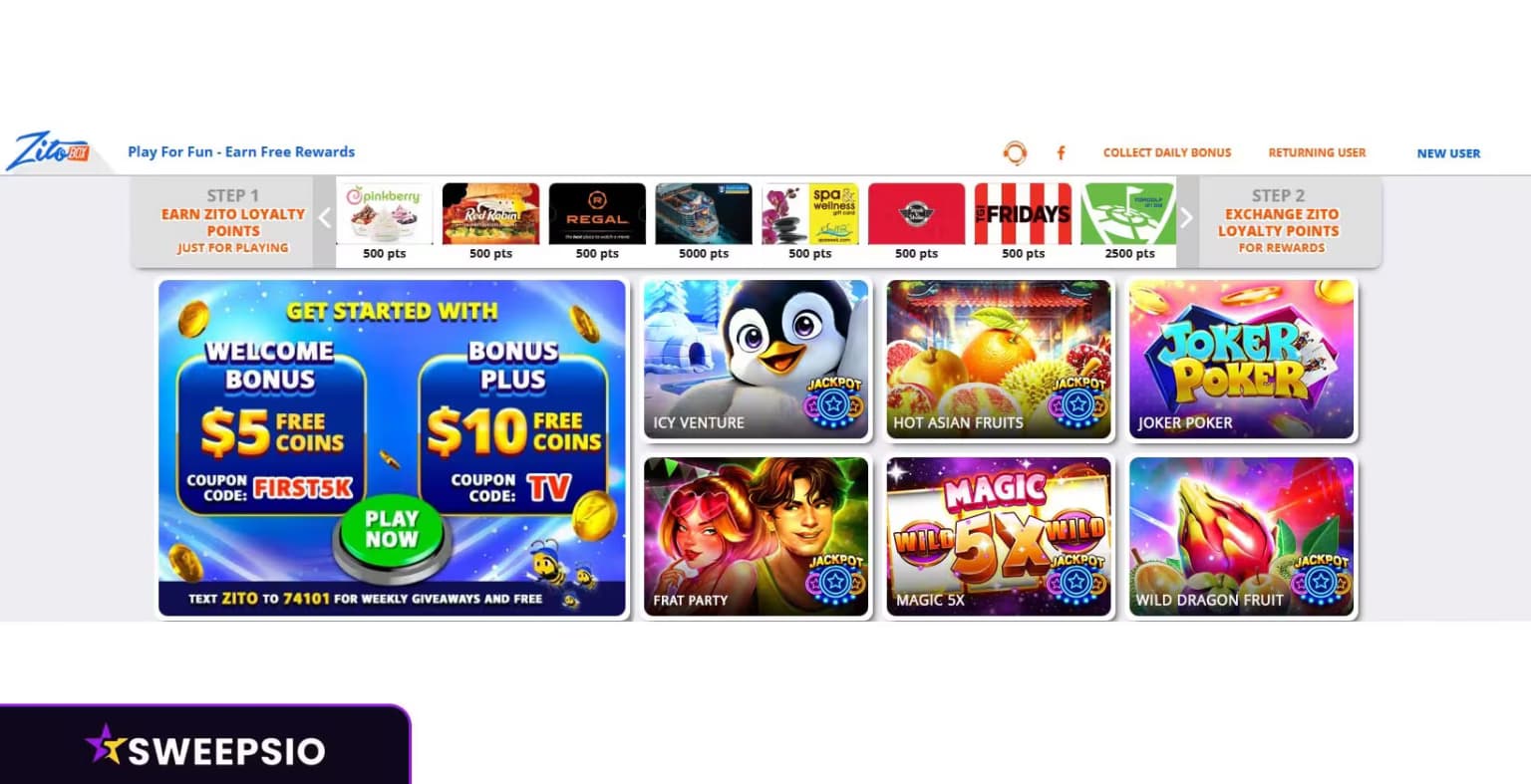 what are the zitobox bonus offers