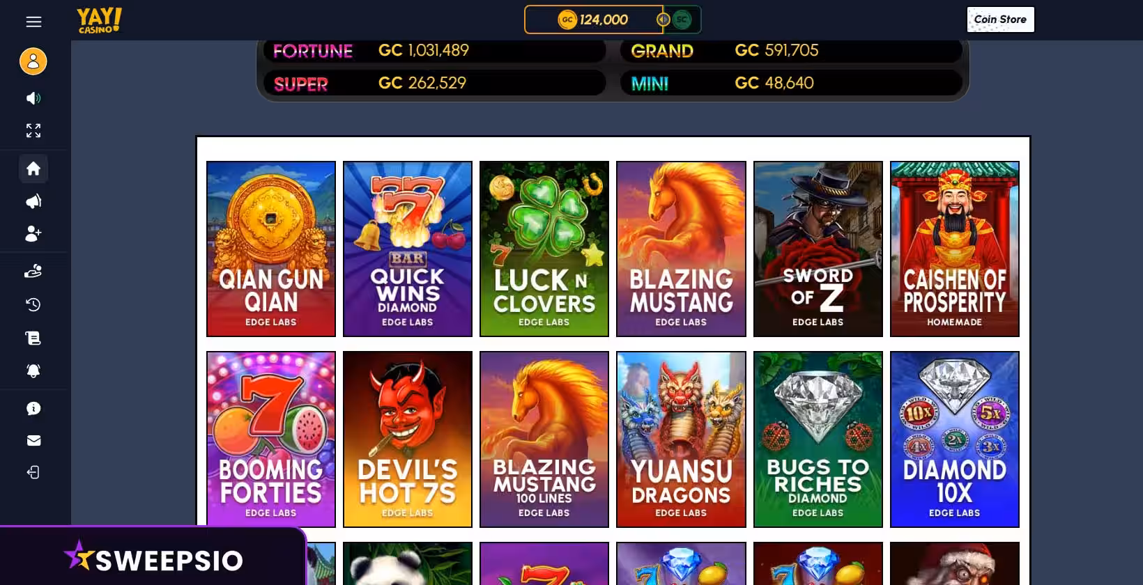 yay casino jackpots 