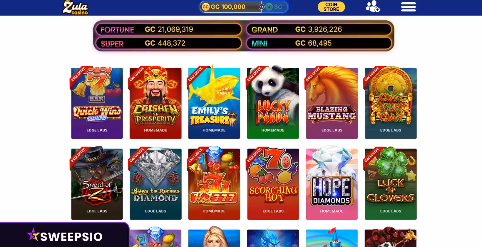 zula casino jackpot games